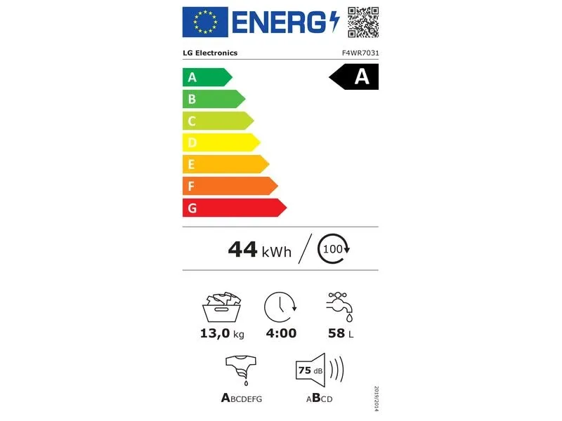LG Waschmaschine F4WR7031 Links