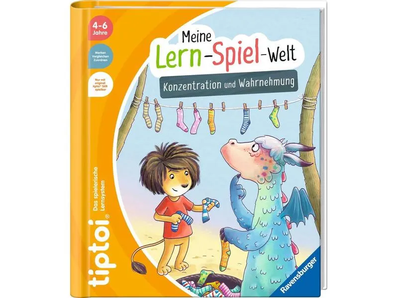 tiptoi Meine Lern-Spiel-Welt: Konzentration und Wahrnehmung tiptoi Meine Lern-Spiel-Welt: Konzentration und Wahrnehmung
