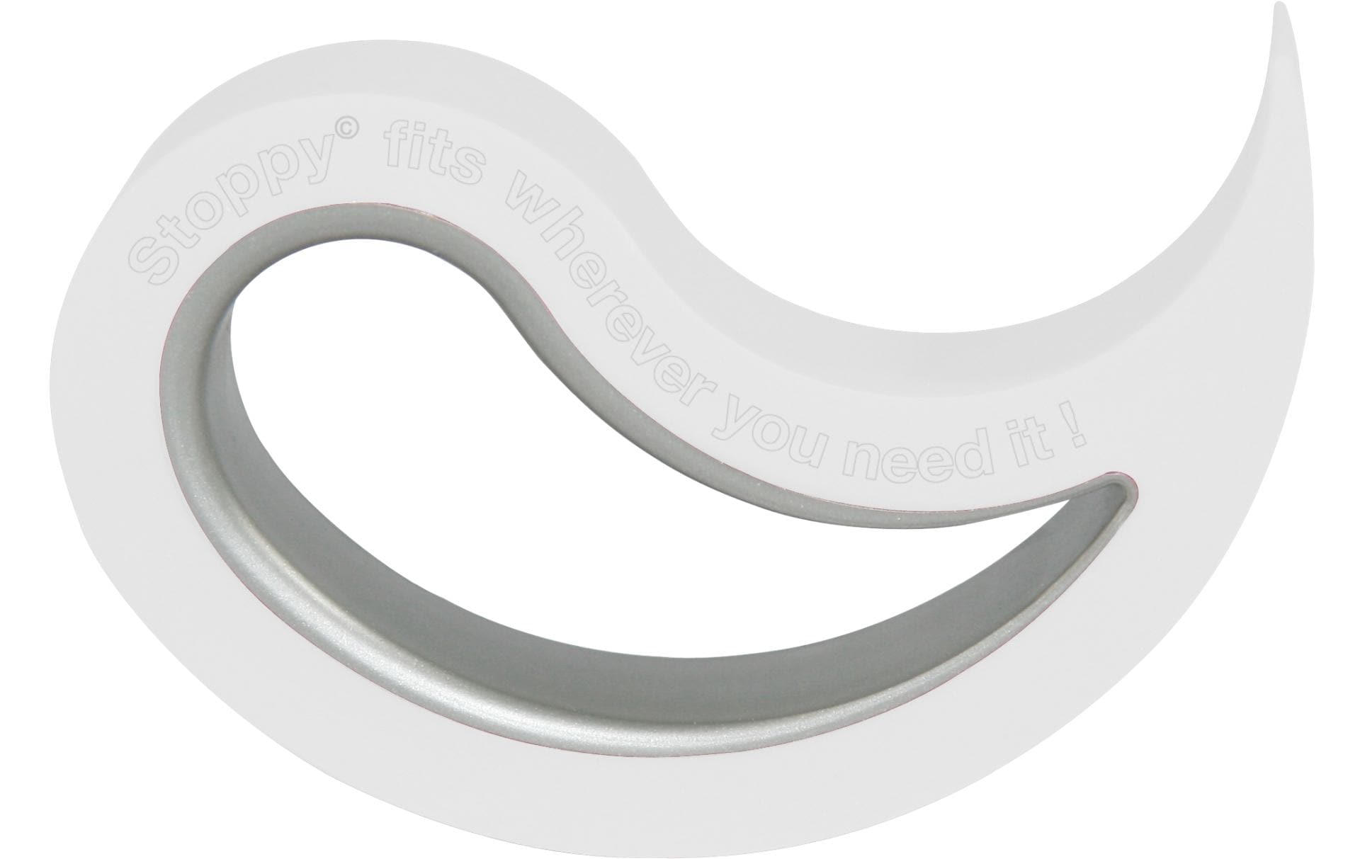 stoppy Türsicherung 10 x 5.5 x 2 cm, Weiss stoppy Türsicherung 10 x 5.5 x 2 cm, Weiss