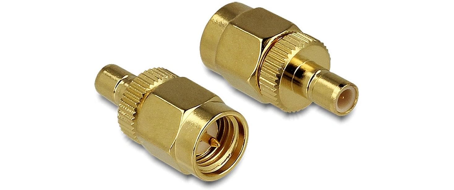 Delock Antennenadapter SMA Stecker – SMB Buchse Delock Antennenadapter SMA Stecker – SMB Buchse