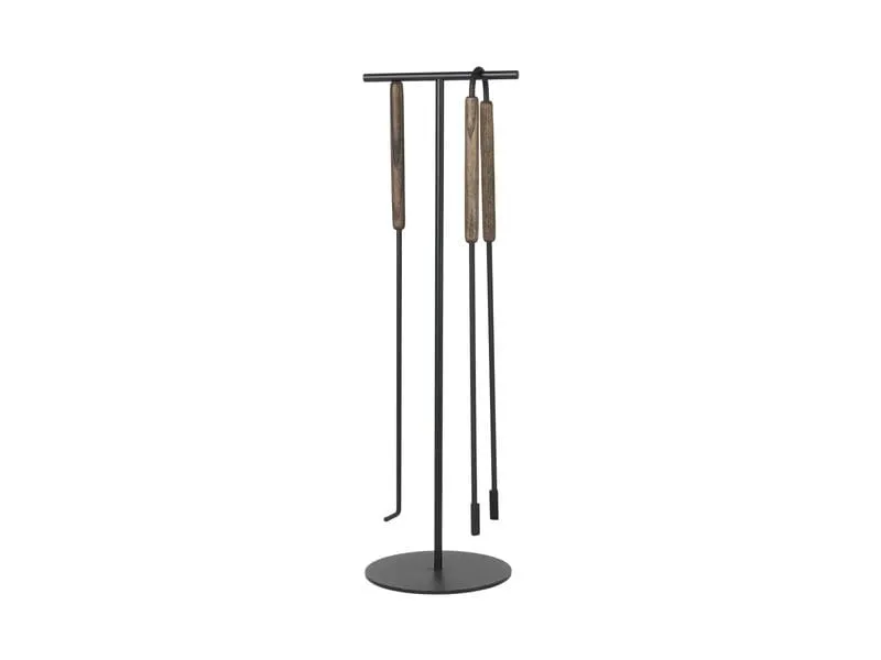 Blomus Ashi 3-teilig Stahl Eiche Braun Blomus Ashi 3-teilig Stahl Eiche Braun