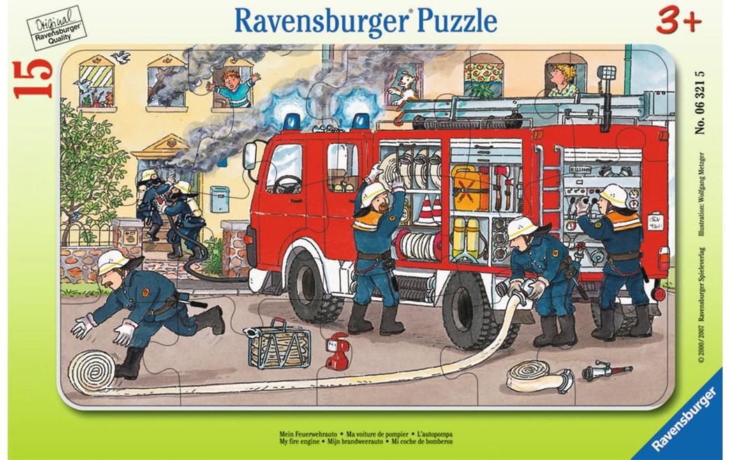 Ravensburger Puzzle Mein Feuerwehrauto