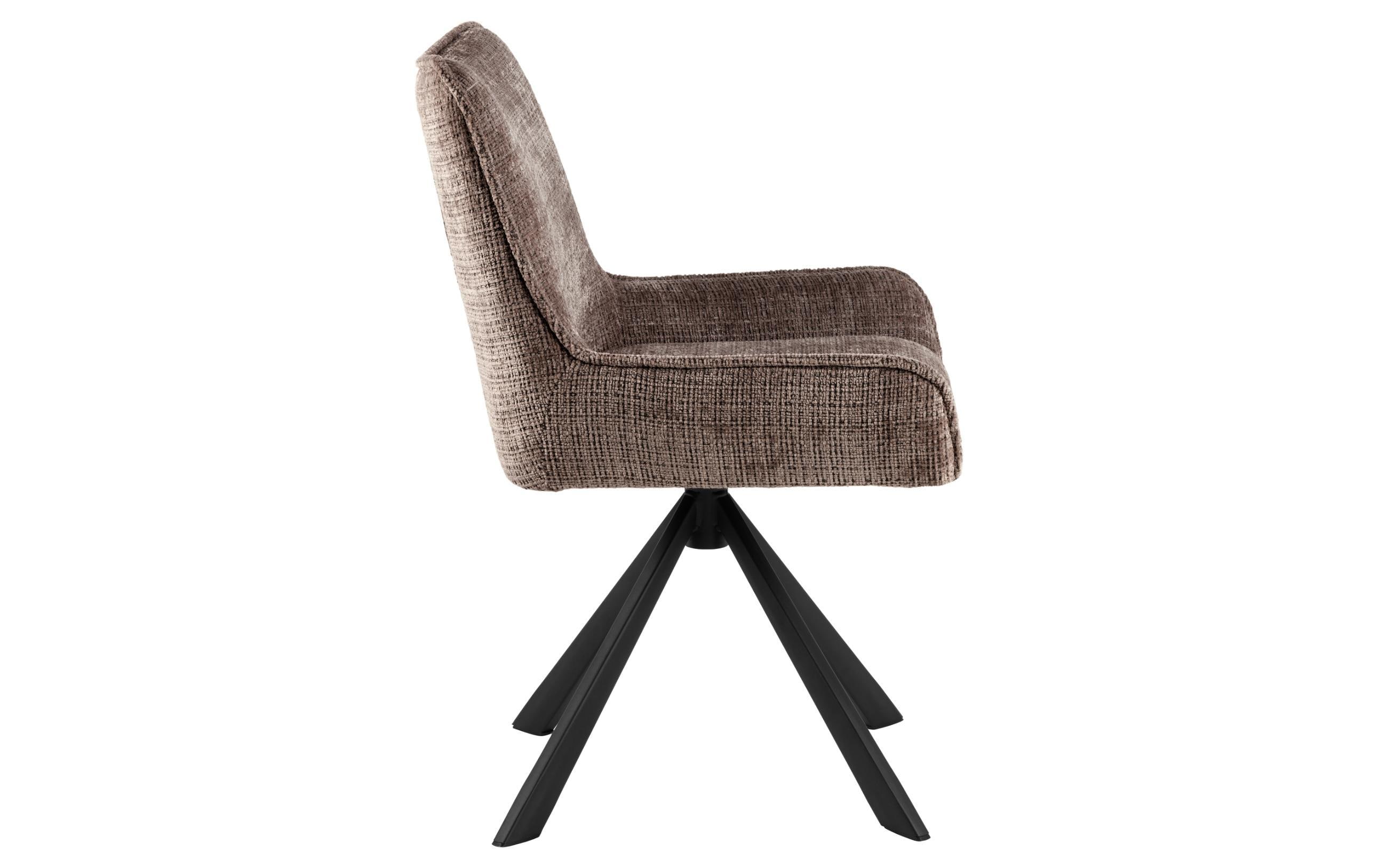 AC Design Stuhl Eddie 2 Stück, Braun