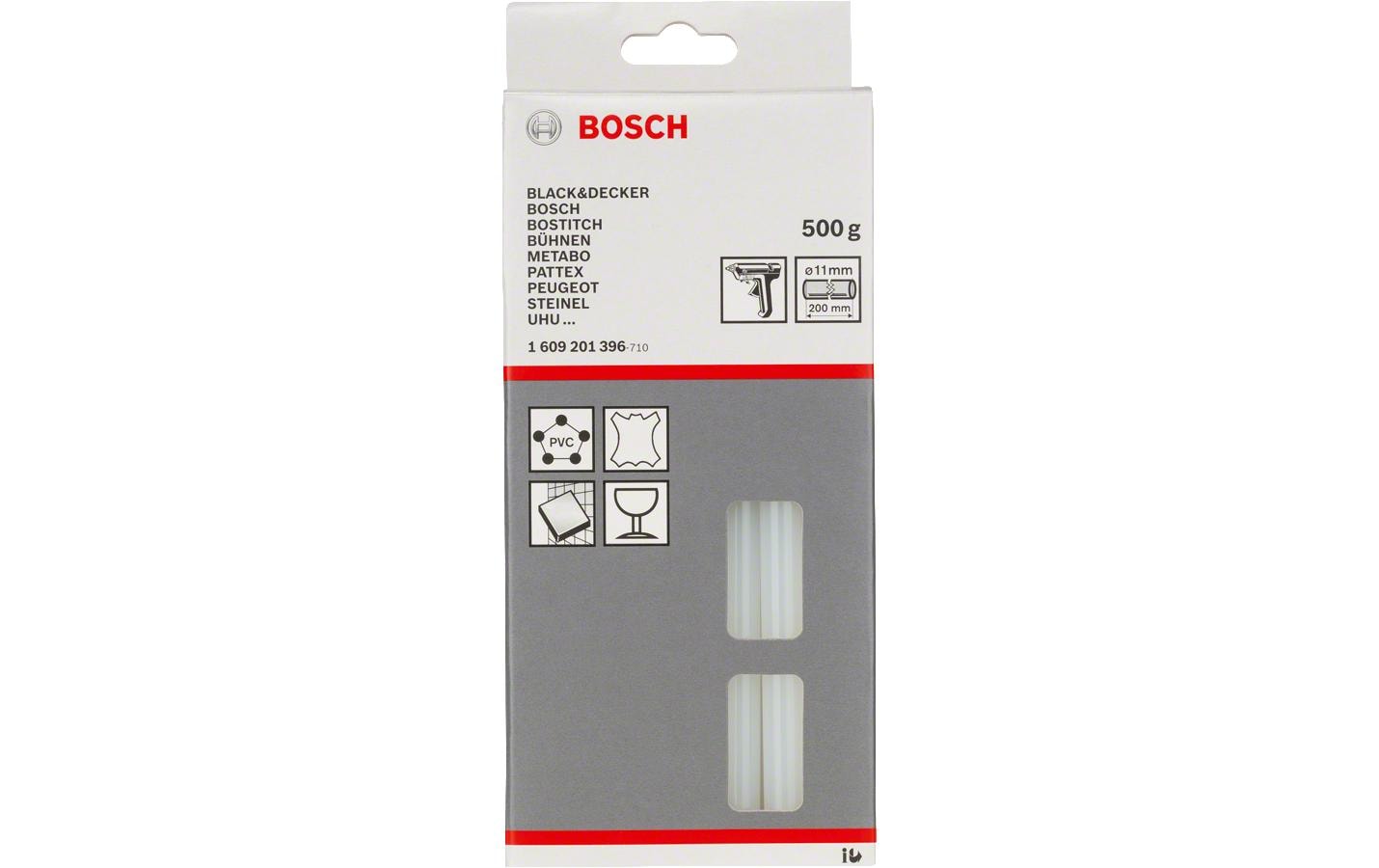 Bosch Professional Klebestick transparent, 25 Stück, zu GKP 200 CE
