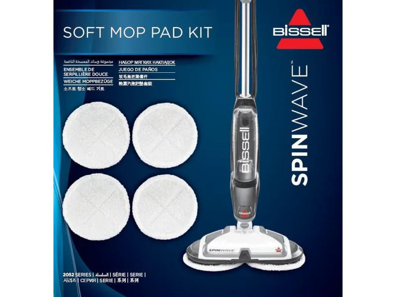 BISSELL Wischbezug Spin Wave Soft 4 Stück BISSELL Wischbezug Spin Wave Soft 4 Stück