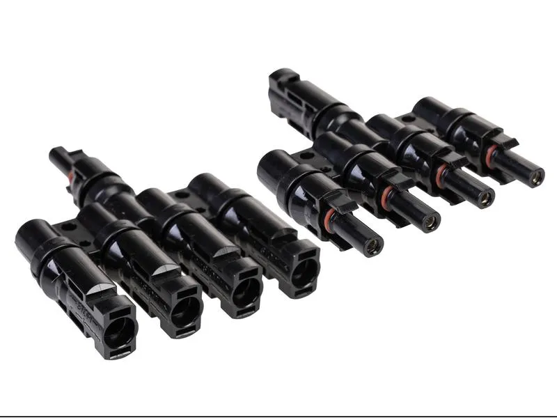 FURBER.power T-Verteiler MC4 kompatibel 1 auf 4, Set FURBER.power T-Verteiler MC4 kompatibel 1 auf 4, Set