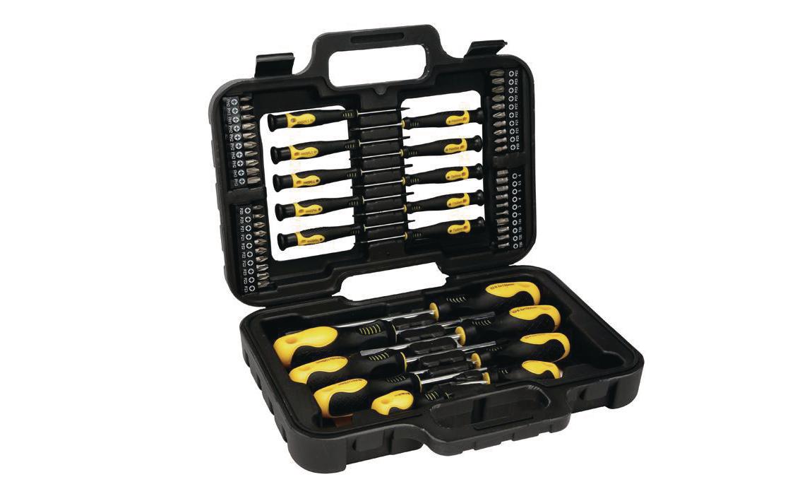 Toolland Schraubenzieher-Set HSET24 58- teilig Toolland Schraubenzieher-Set HSET24 58- teilig