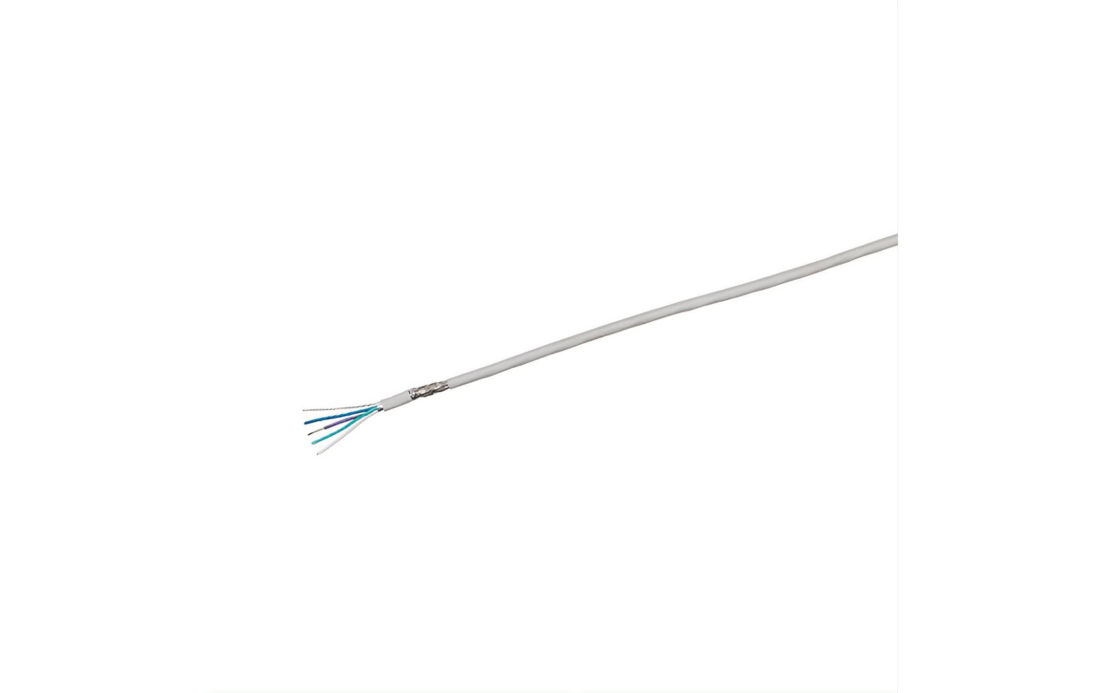 STEFFEN Telefonkabel U72M 1 x 4 x 0.6 mm², 50 m Grau