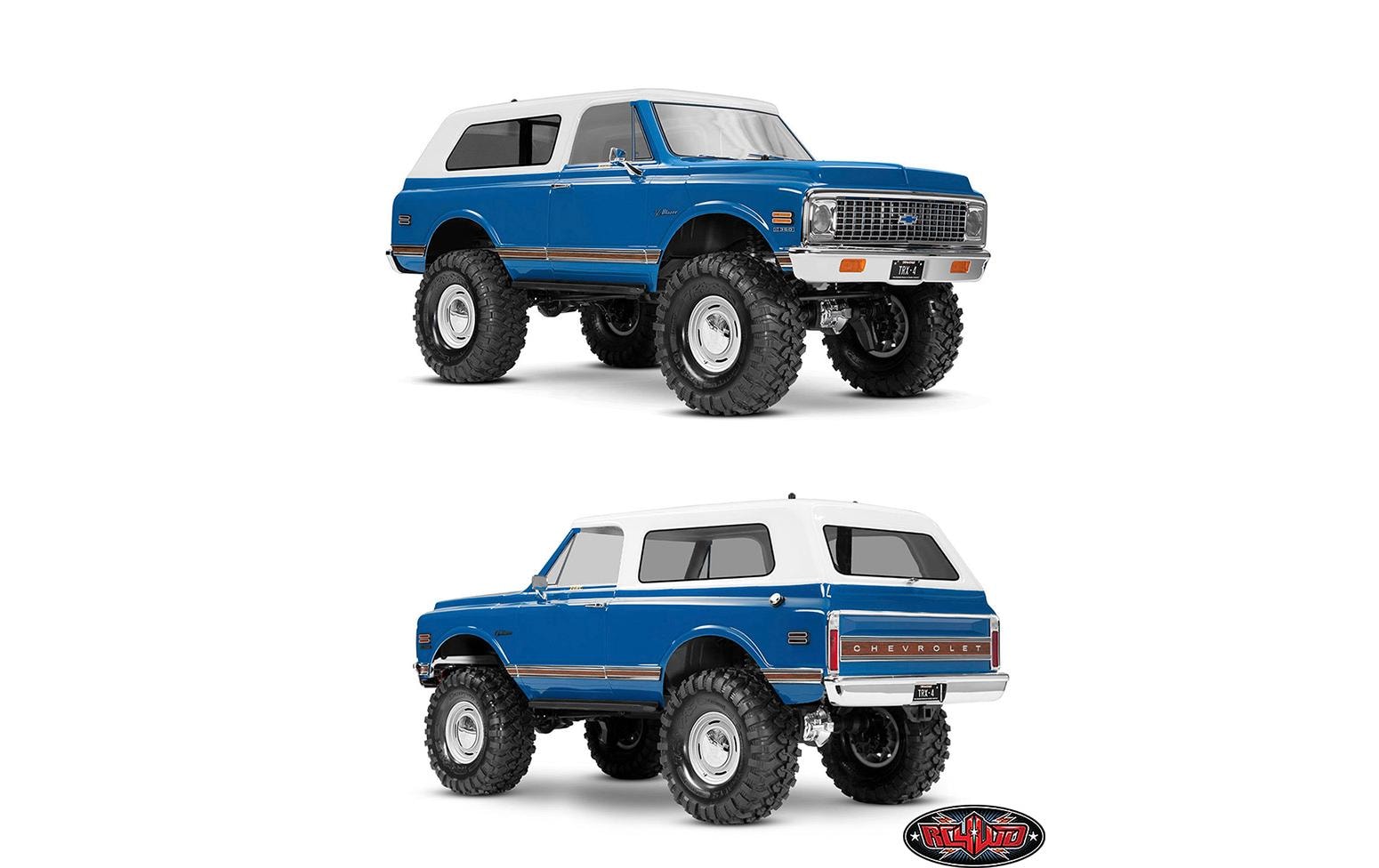 RC4WD Felgen 1.9 Aluminiumkappenräder, Weiss, 4 Stück