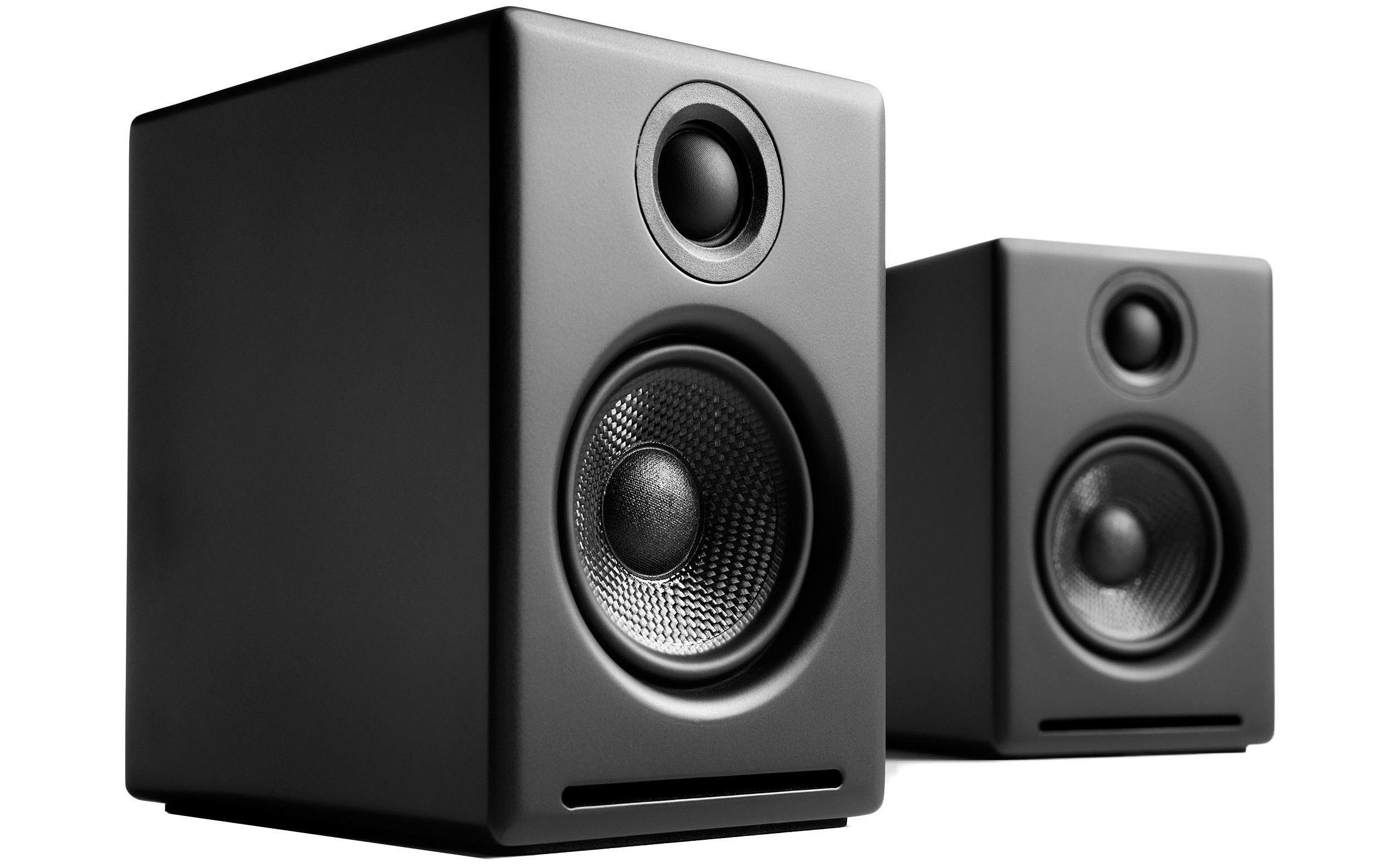 audioengine Regallautsprecher Paar A2+ Wireless Schwarz