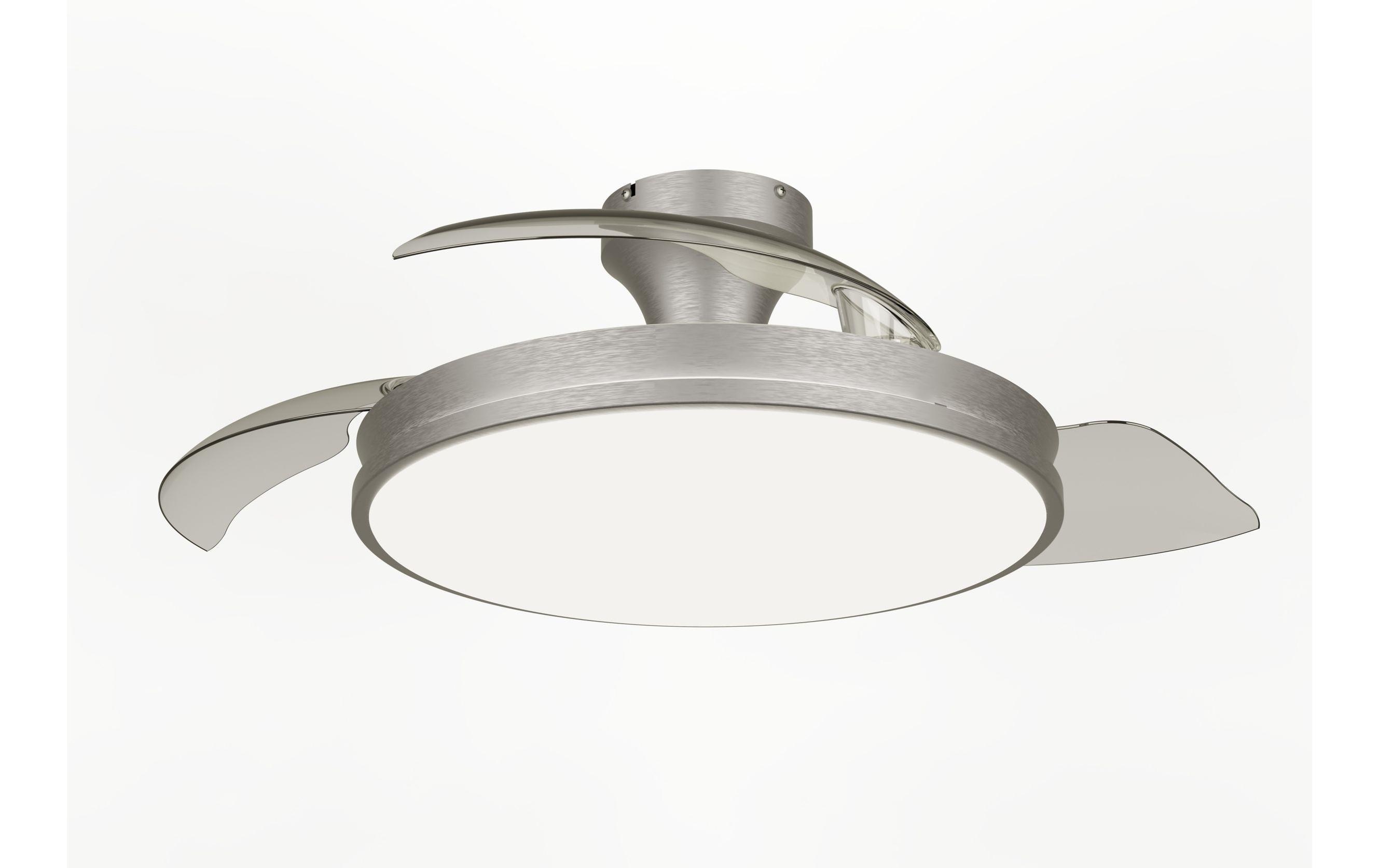 Philips LED-Deckenventilator Atlas 35W, Nickel matt