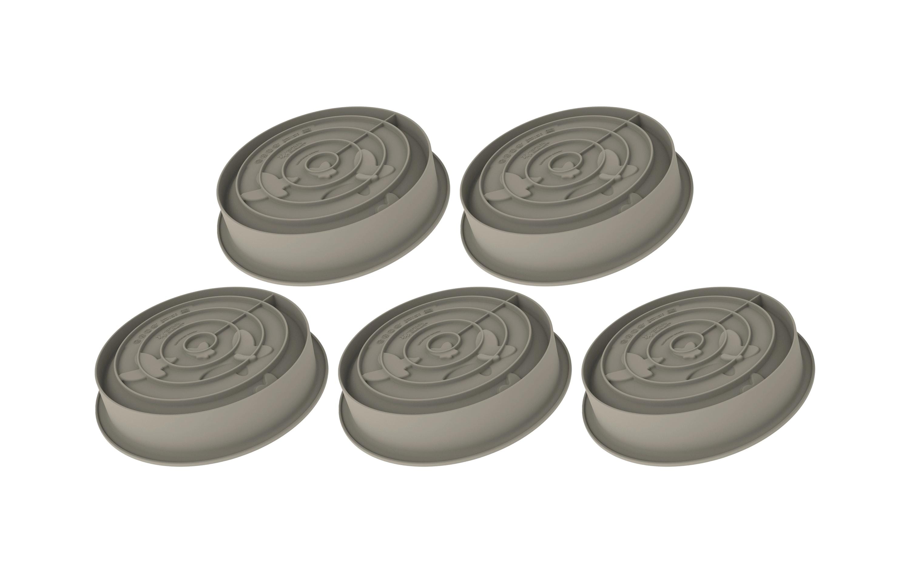 Silikomart Silikonform «Fairytale» Rund, 5 Stück