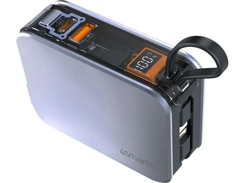 4smarts Powerbank 3in1 Hybrid Charger Lucid 10000 mAh 4smarts Powerbank 3in1 Hybrid Charger Lucid 10000 mAh