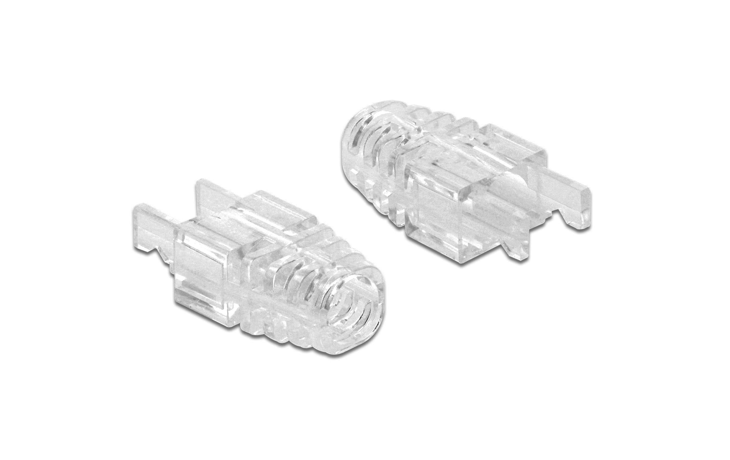 Delock Knickschutztülle RJ45 Transparent, 20 Stück Delock Knickschutztülle RJ45 Transparent, 20 Stück