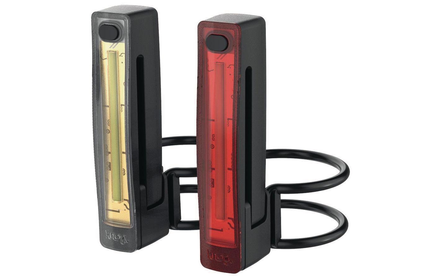 knog. Velolampe Plus Lichtset, Schwarz knog. Velolampe Plus Lichtset, Schwarz