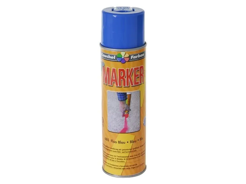 Knuchel Markierspray Marker 500 ml Blau fluoreszent Knuchel Markierspray Marker 500 ml Blau fluoreszent