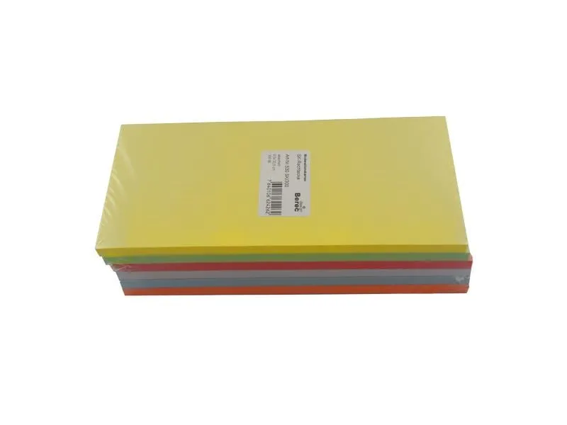 Berec Moderationskarten 20.5 cm x 9.5 cm, 300 Stück Berec Moderationskarten 20.5 cm x 9.5 cm, 300 Stück