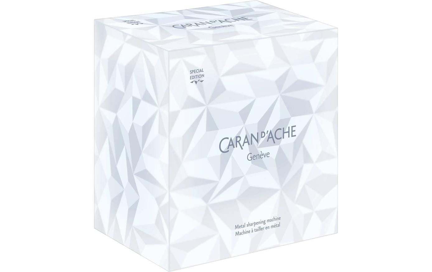 Caran d'Ache Spitzer SPITZMASCHINE METALL WEIHNACHT 25 Manuell, Blau