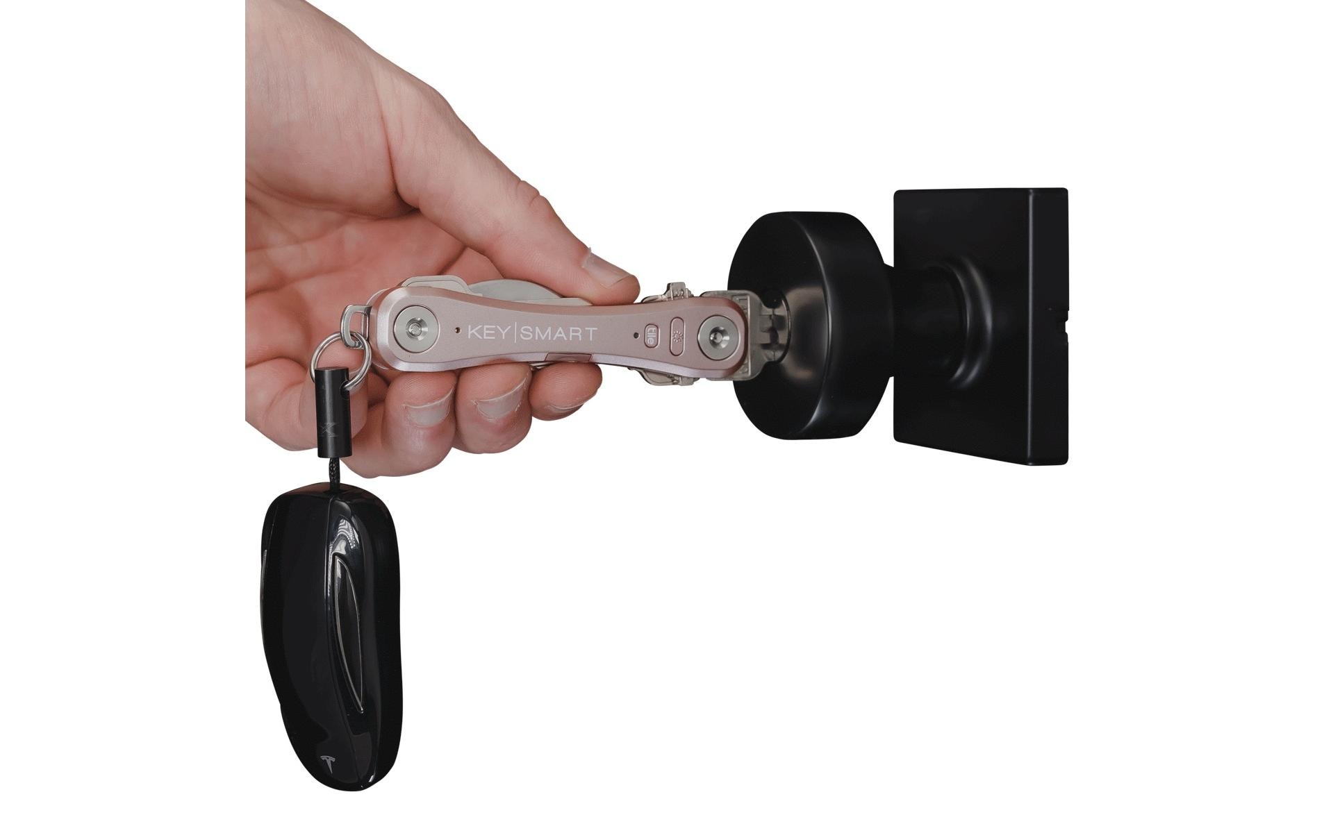 Keysmart Schlüsselhalter Pro Tile Rose Gold