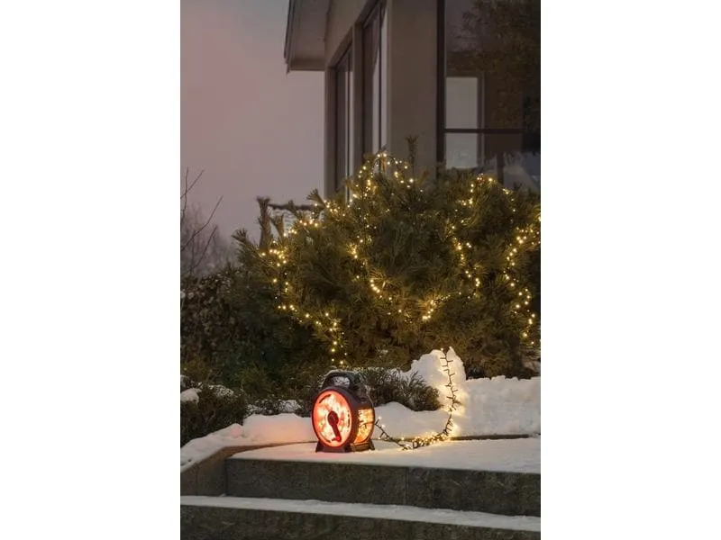 Konstsmide LED-Lichterkette Compactligths mit Kabelaufroller 400 Lampen