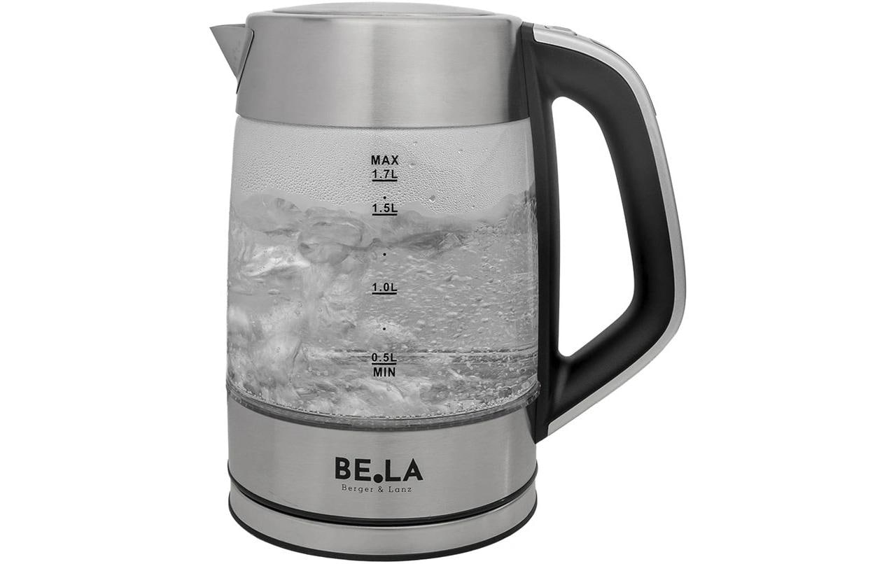 Berger Lanz Wasserkocher 1.7 l, Transparent/Silber
