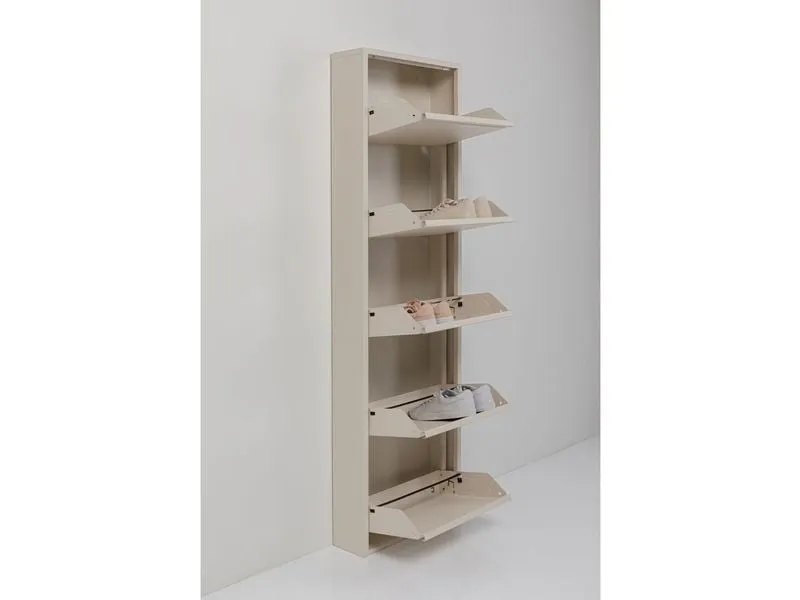 Kare Schuhschrank Caruso 5-er, 50 x 170 cm, Beige Kare Schuhschrank Caruso 5-er, 50 x 170 cm, Beige