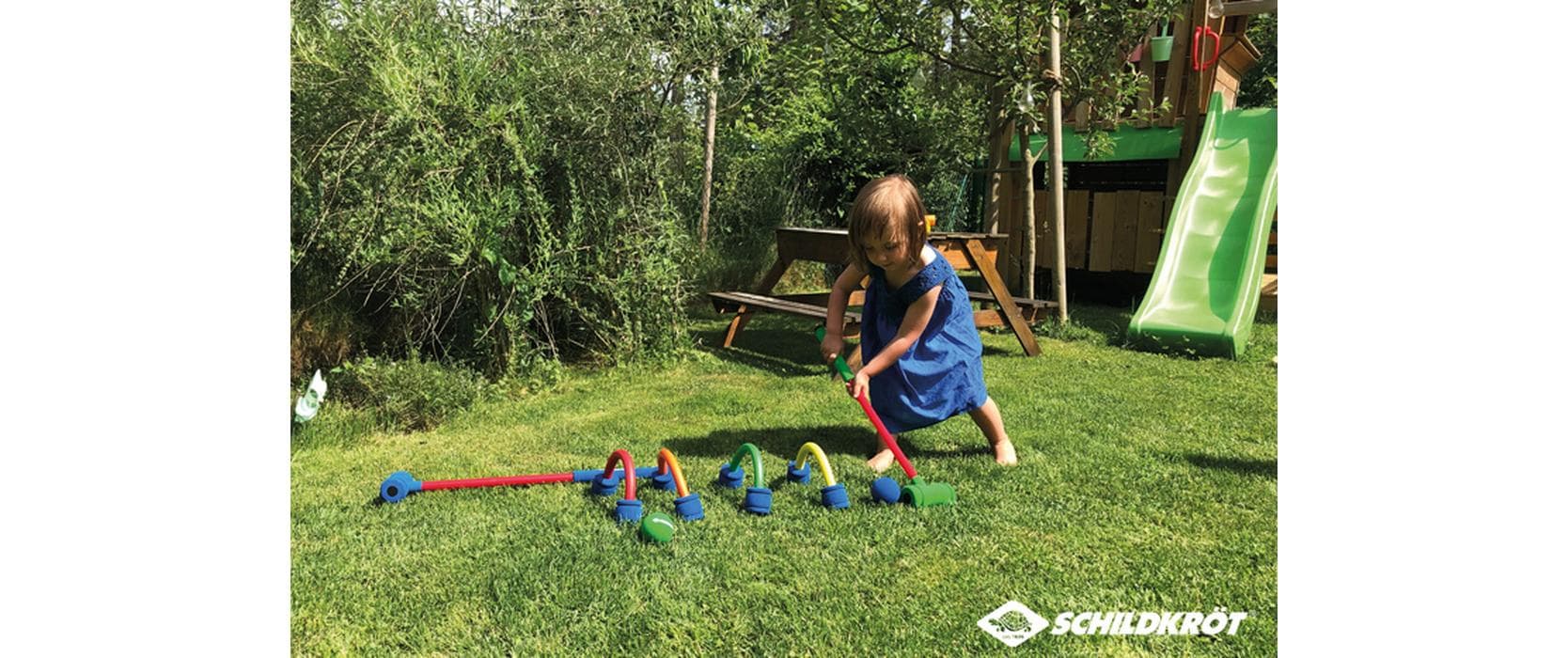 Schildkröt Funsports Ballspiel Soft Croquet Set