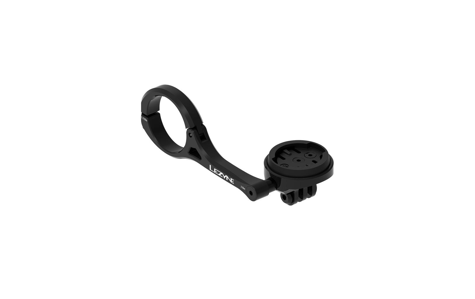 Lezyne Halterung Garmin/Wahoo GPS Forward Mount With Gopro Lezyne Halterung Garmin/Wahoo GPS Forward Mount With Gopro