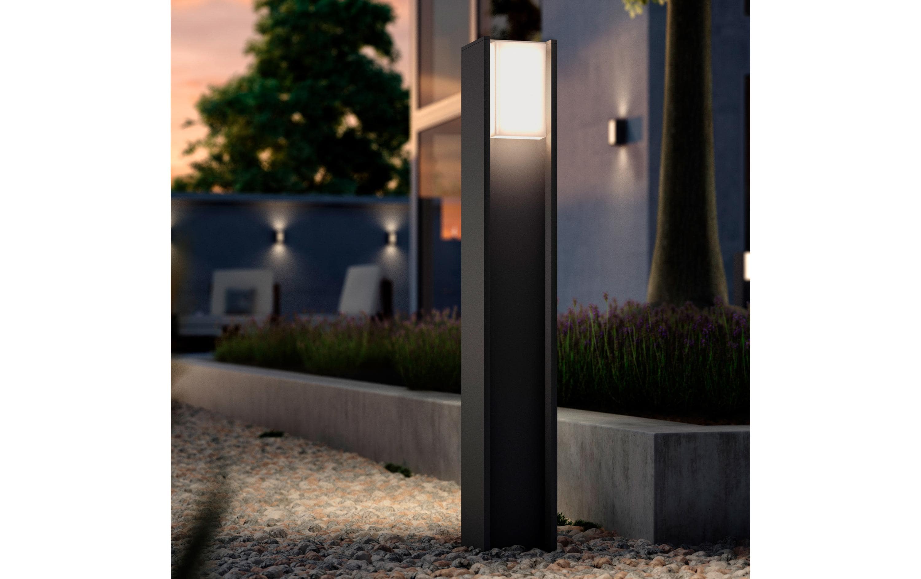 Philips Hue Gartenlicht Turaco 1100 lm Anthrazit