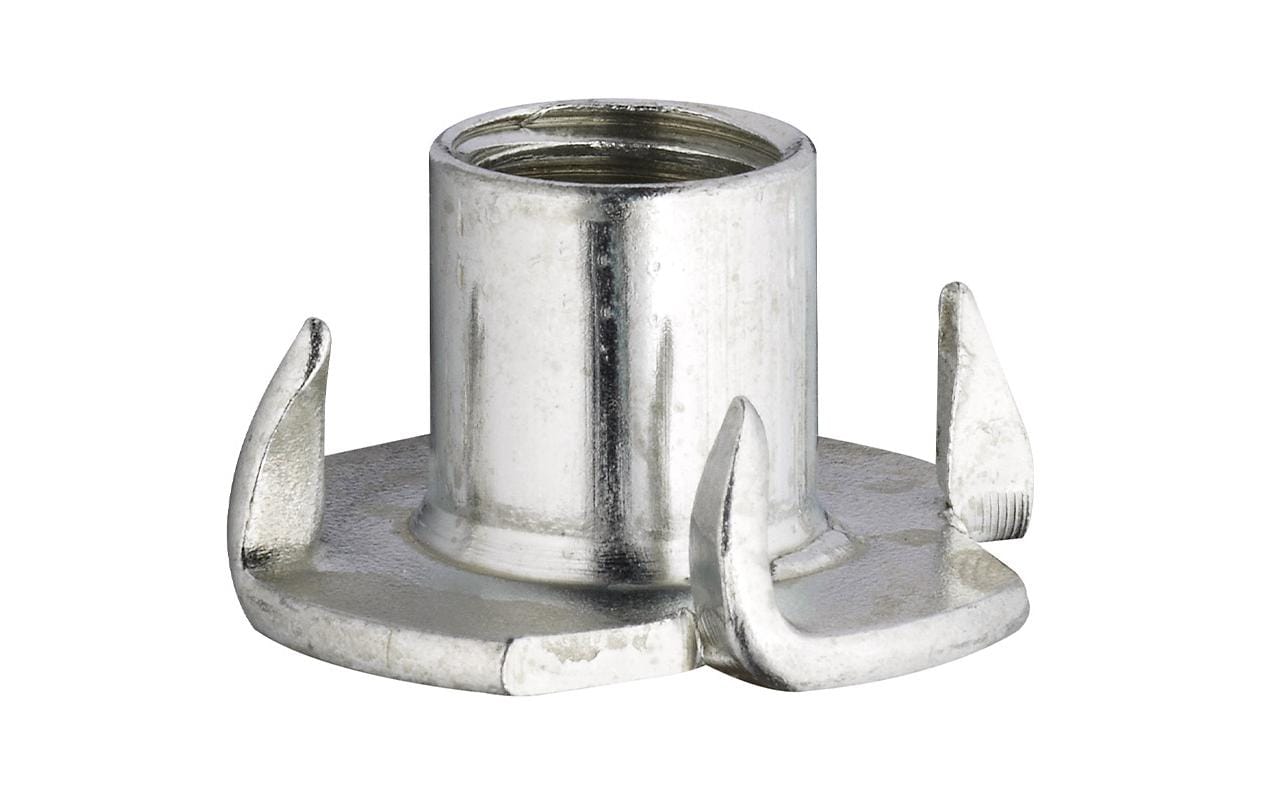 FTM Einschlagmuttern Stahl verzinkt M4, 10 Stück