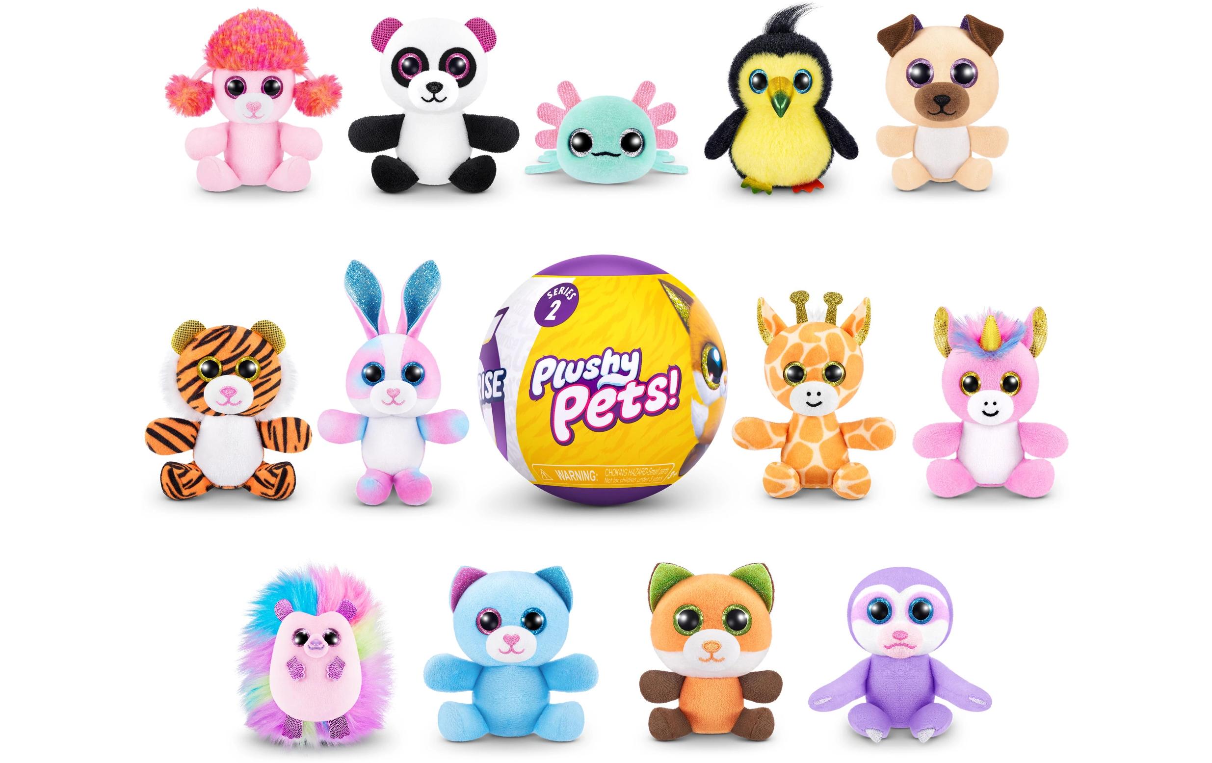 Zuru 5 Surprise Plushy Pets Series 2 assortiert
