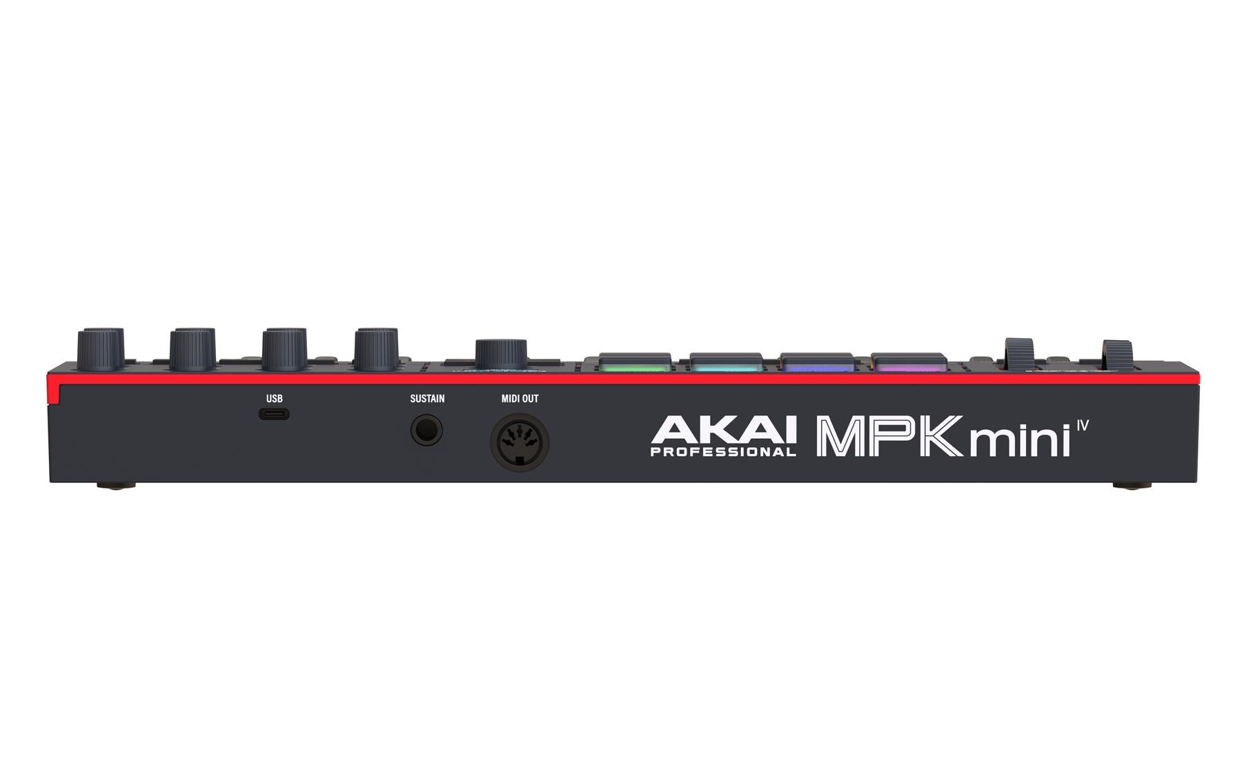 Akai Keyboard Controller MPK Mini IV Schwarz