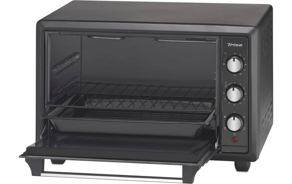 Trisa Backofen Forno Gusto 28 l, Schwarz Trisa Backofen Forno Gusto 28 l, Schwarz