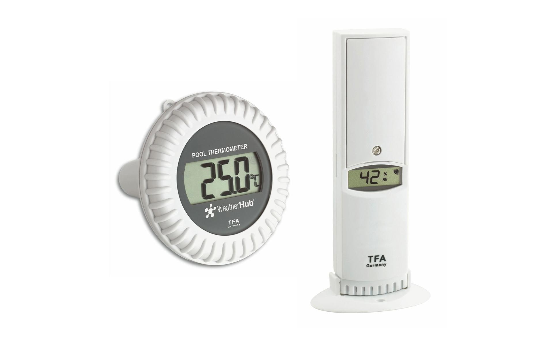TFA Dostmann Temperatur-/Feuchtesender WeatherHub 30.3310