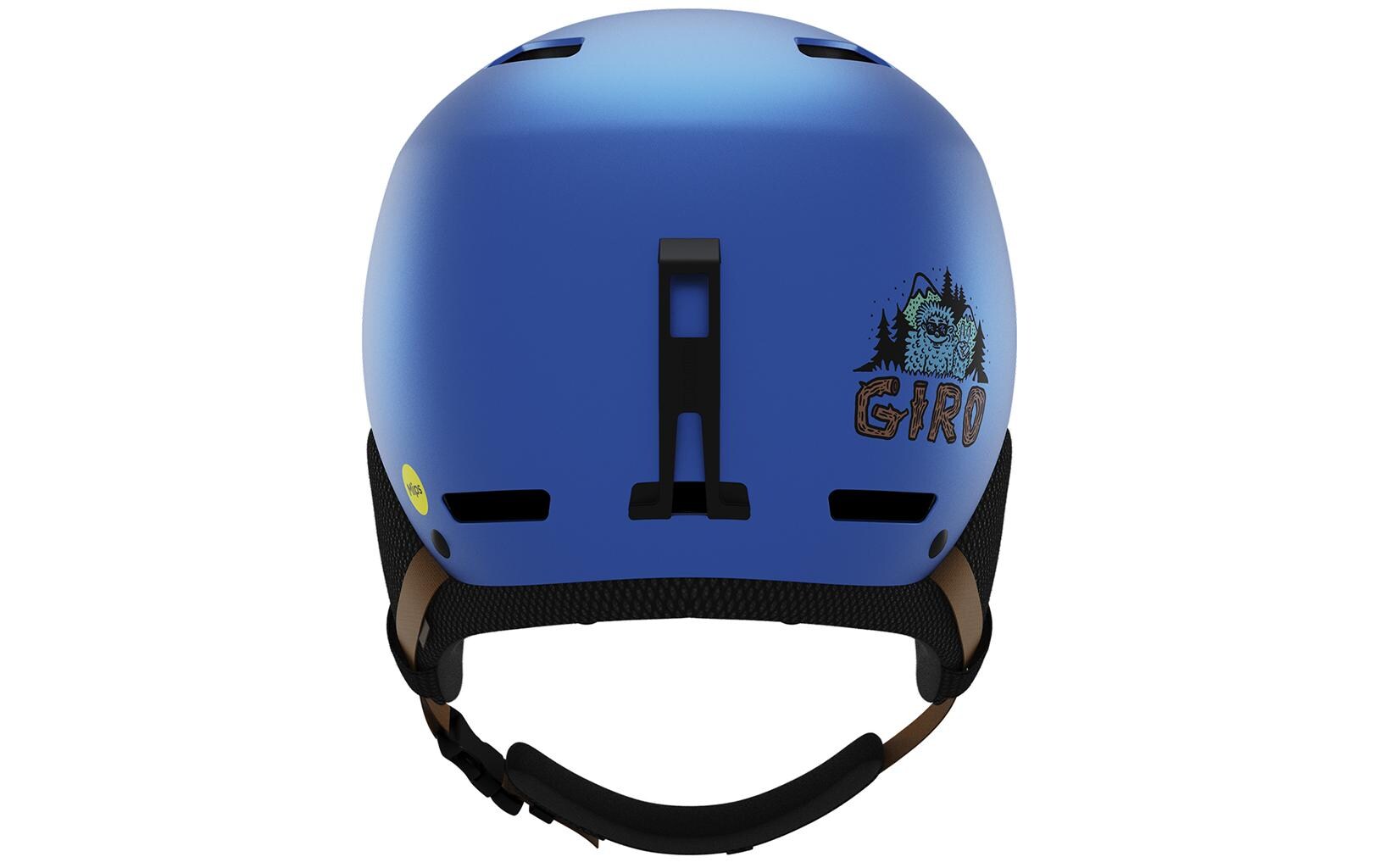 Giro Helm Crüe MIPS FS, Blue Shreddy Yeti, XS
