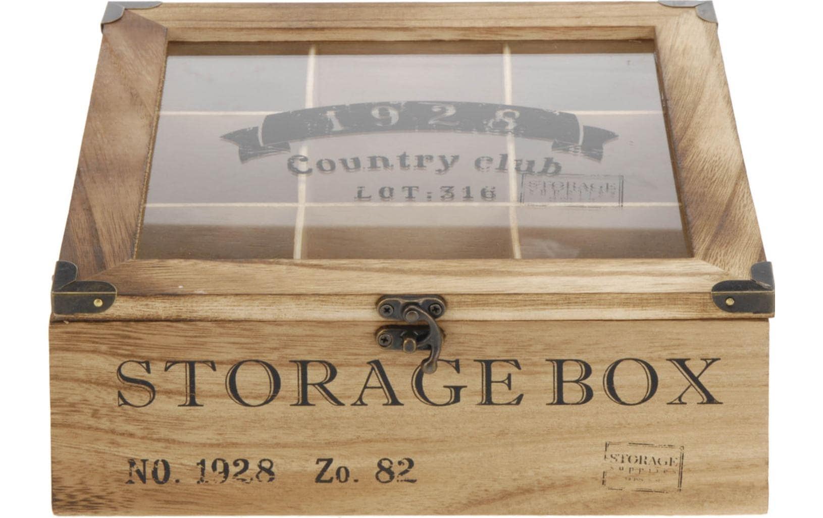 FURBER Teebeutel-Box Braun FURBER Teebeutel-Box Braun