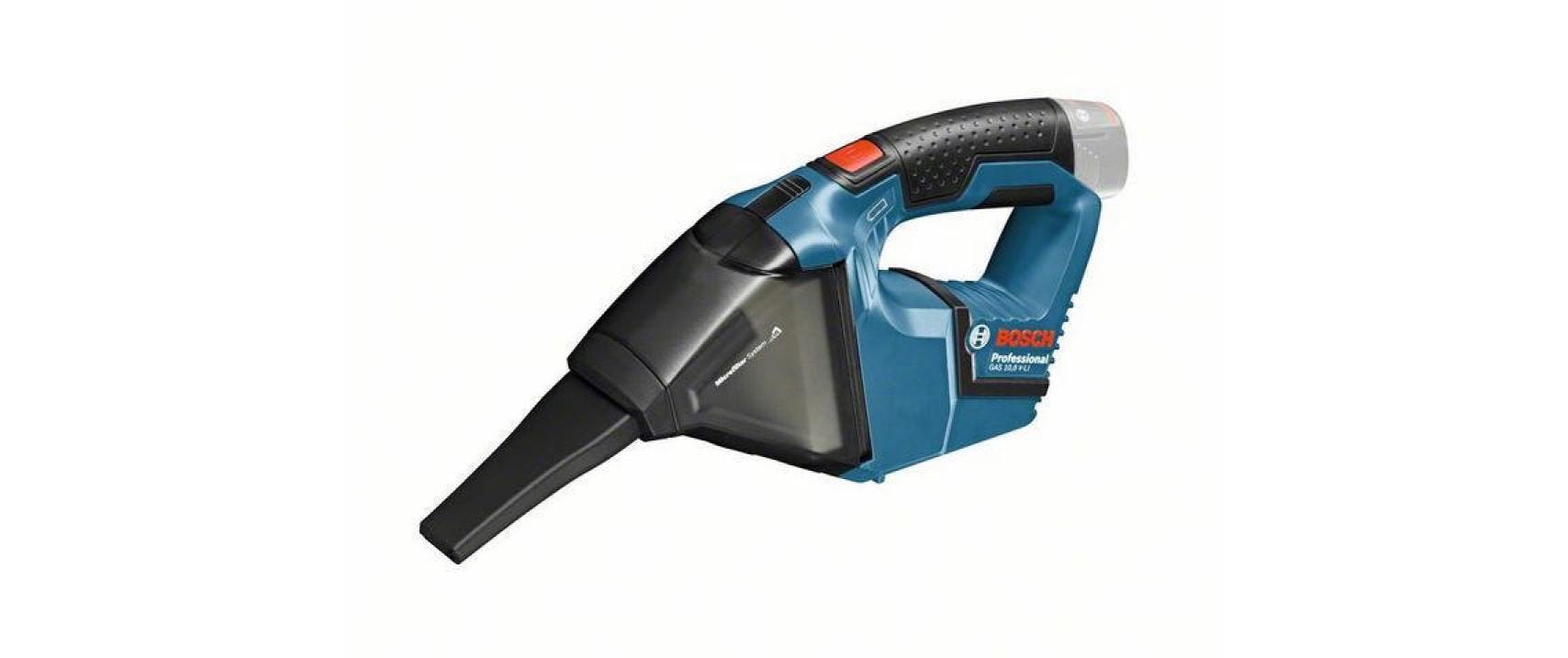 Bosch Professional Akku-Handsauger GAS 12V Solo Blau/Schwarz