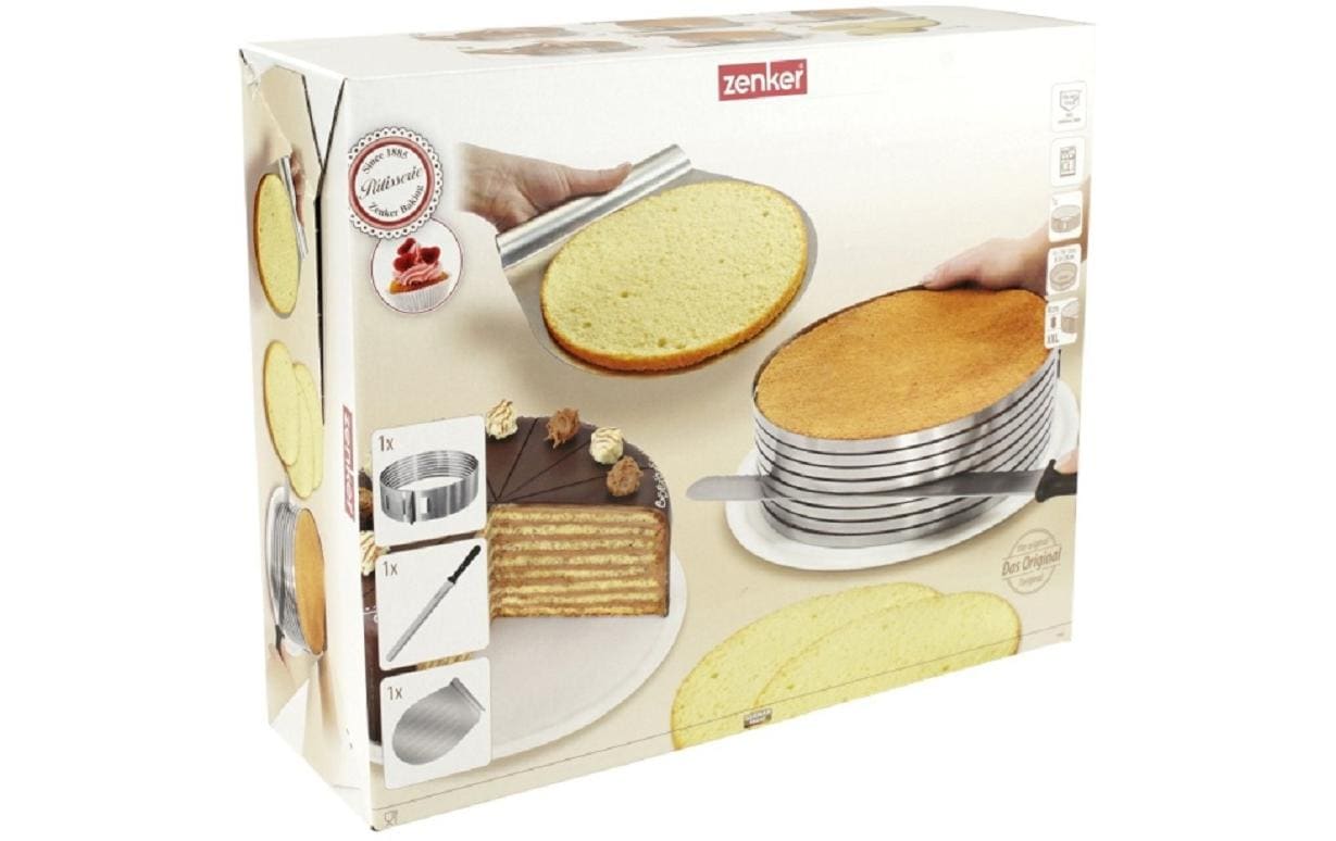 Zenker Tortenbodenschneider Silber