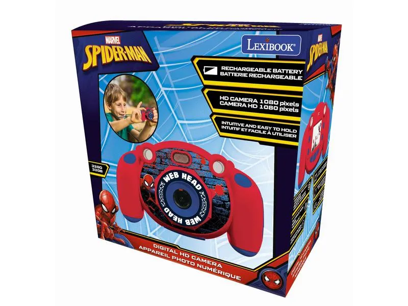Lexibook Kinderkamera Spider-Man Blau/Rot Lexibook Kinderkamera Spider-Man Blau/Rot