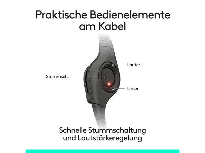 Logitech Headset H390 Stereo USB-C
