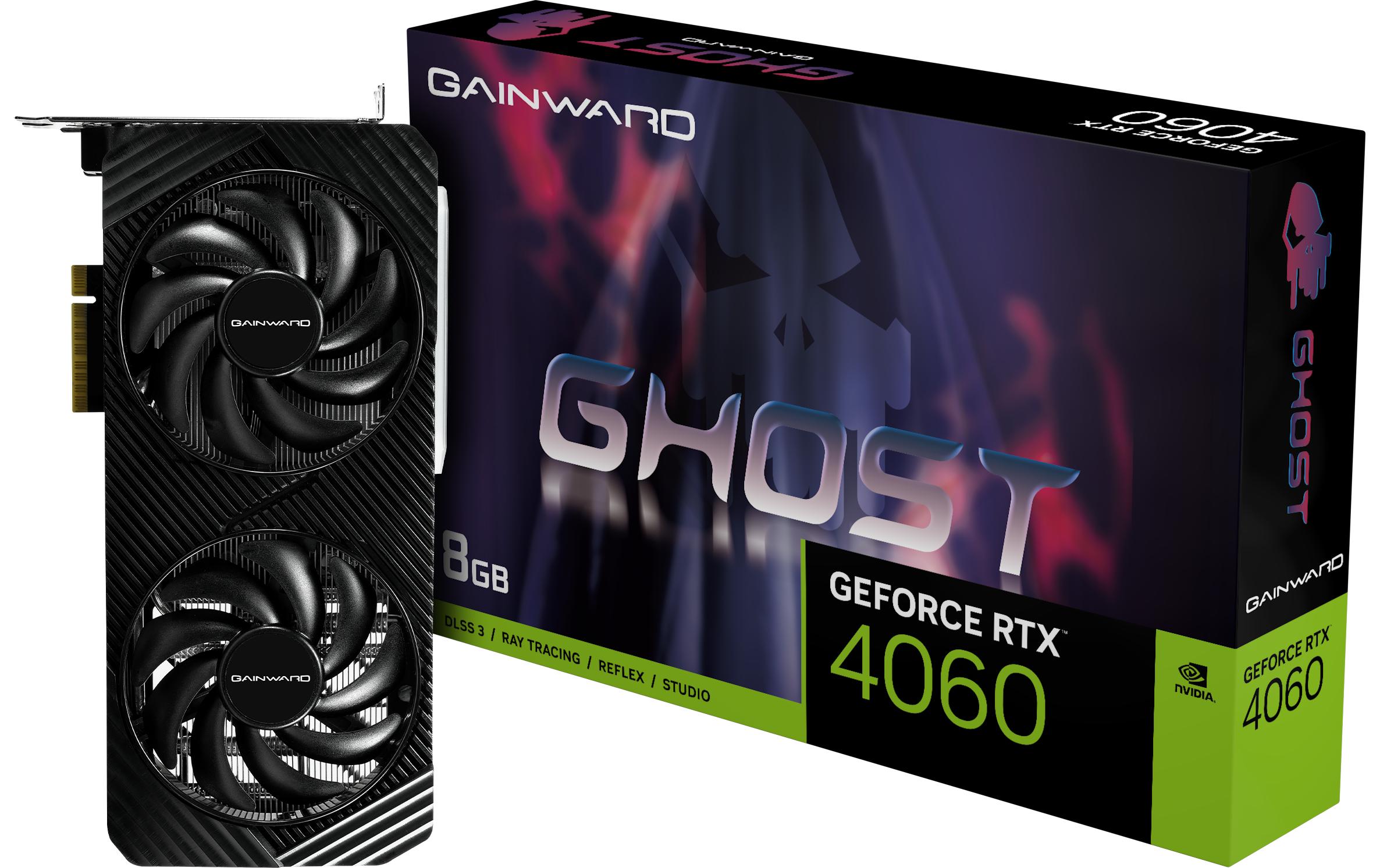 Gainward Grafikkarte GeForce RTX 4060 Ghost 8 GB