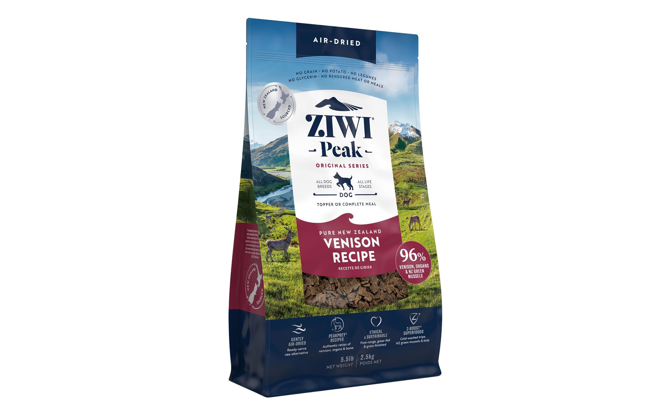 ZIWI Peak Trockenfutter Vension Air Dried Air Dried
