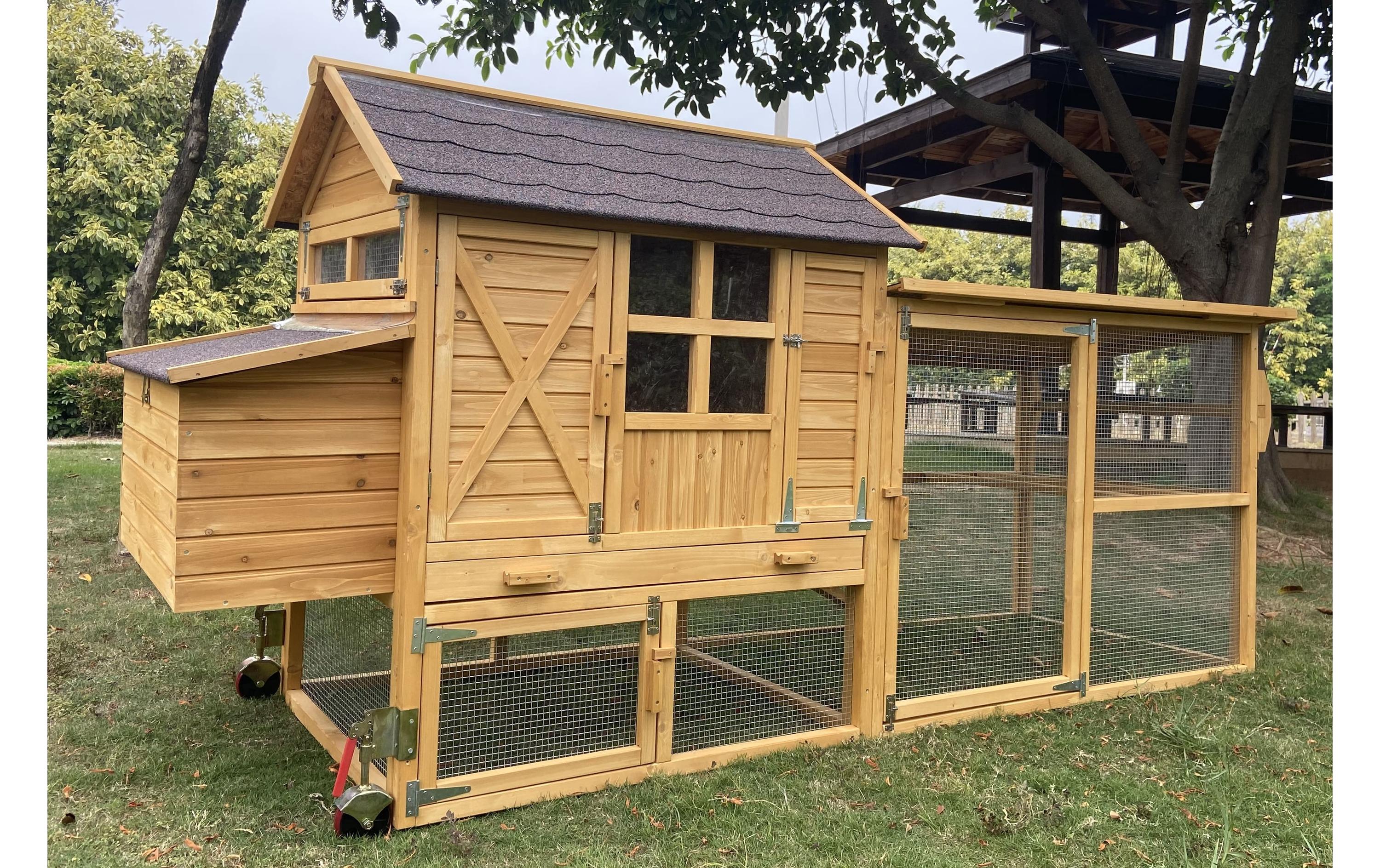 PetHomes Kleintierstall Montreux 2022, aus Massivholz PetHomes Kleintierstall Montreux 2022, aus Massivholz