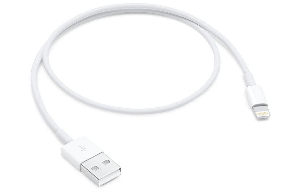 Apple USB 2.0-Kabel USB A - Lightning 0.5 m