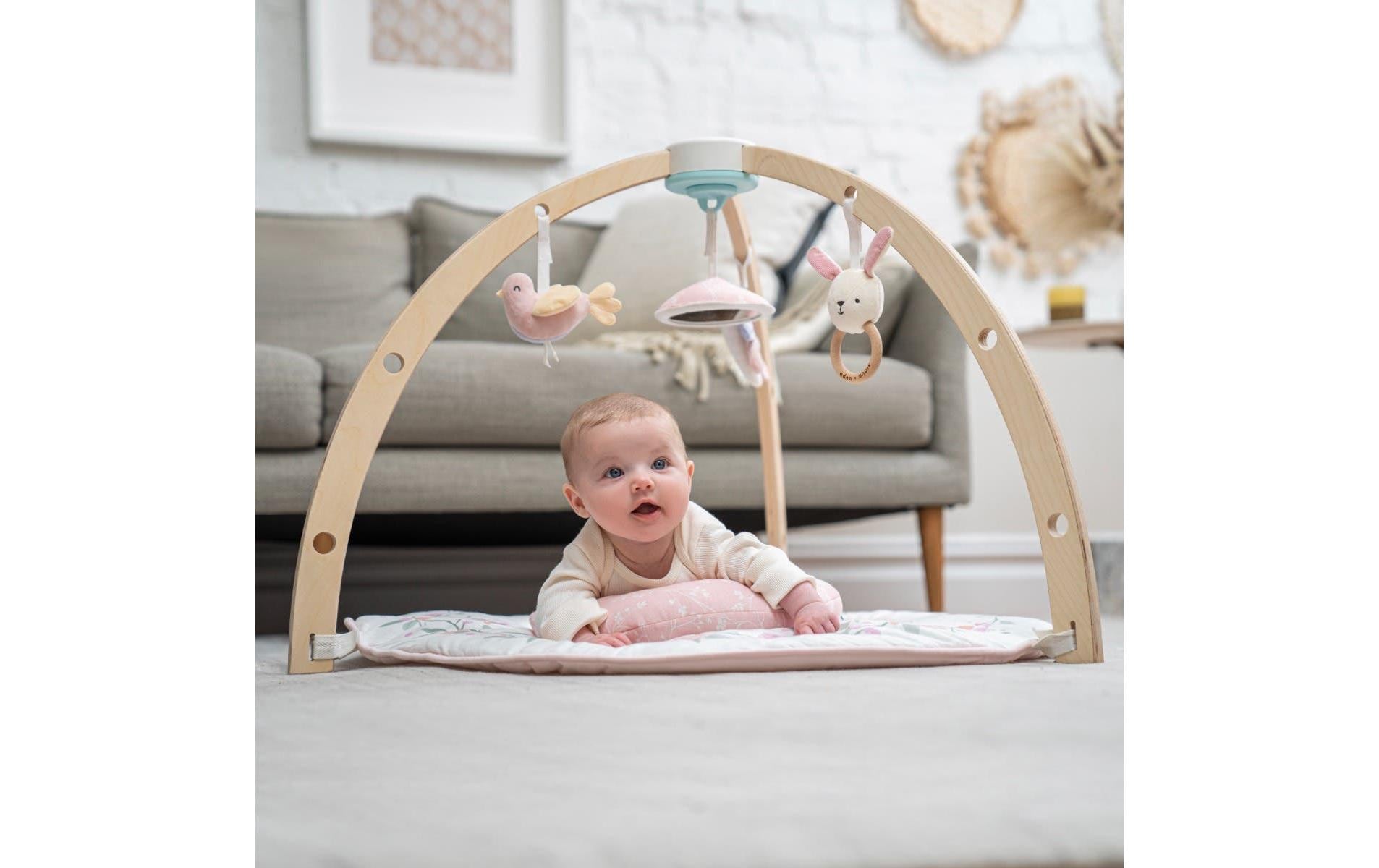 Aden + Anais Krabbeldecke mit Spielbogen Ma Fleur