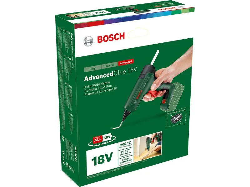 Bosch Akku-Heissklebepistole Advance Glue 18 V Solo Bosch Akku-Heissklebepistole Advance Glue 18 V Solo