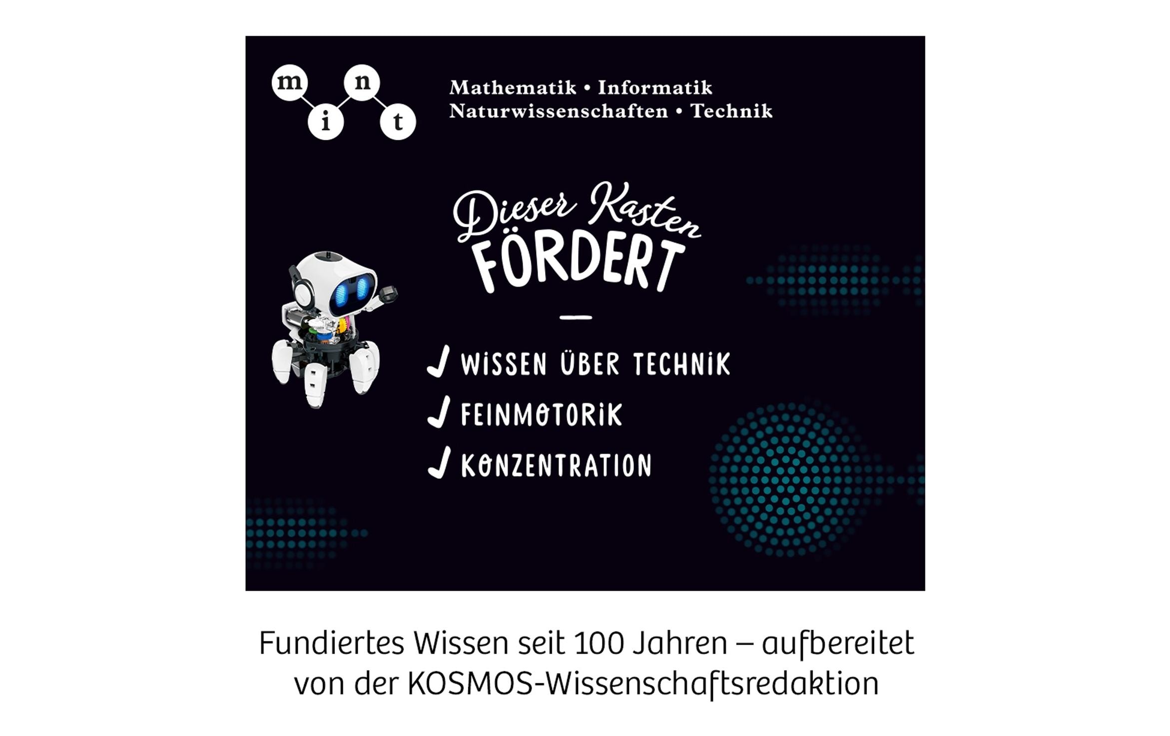Kosmos Experimentierkasten Chipz – Dein intelligenter Roboter