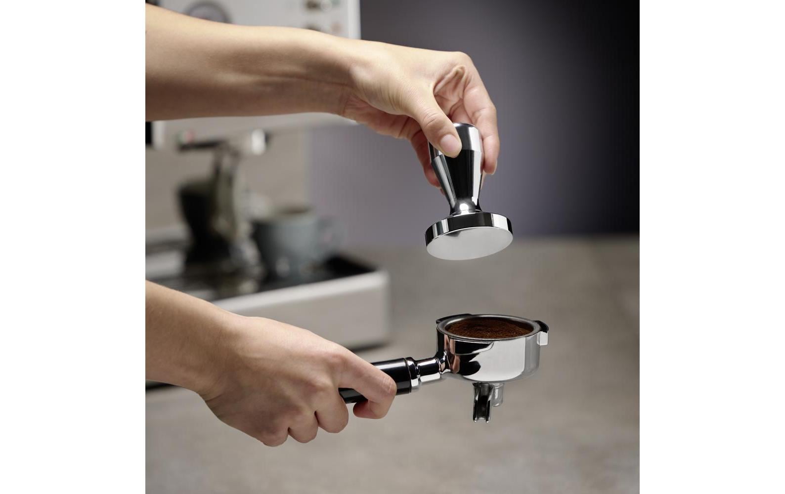 APS Tamper Ø 58 mm Silber