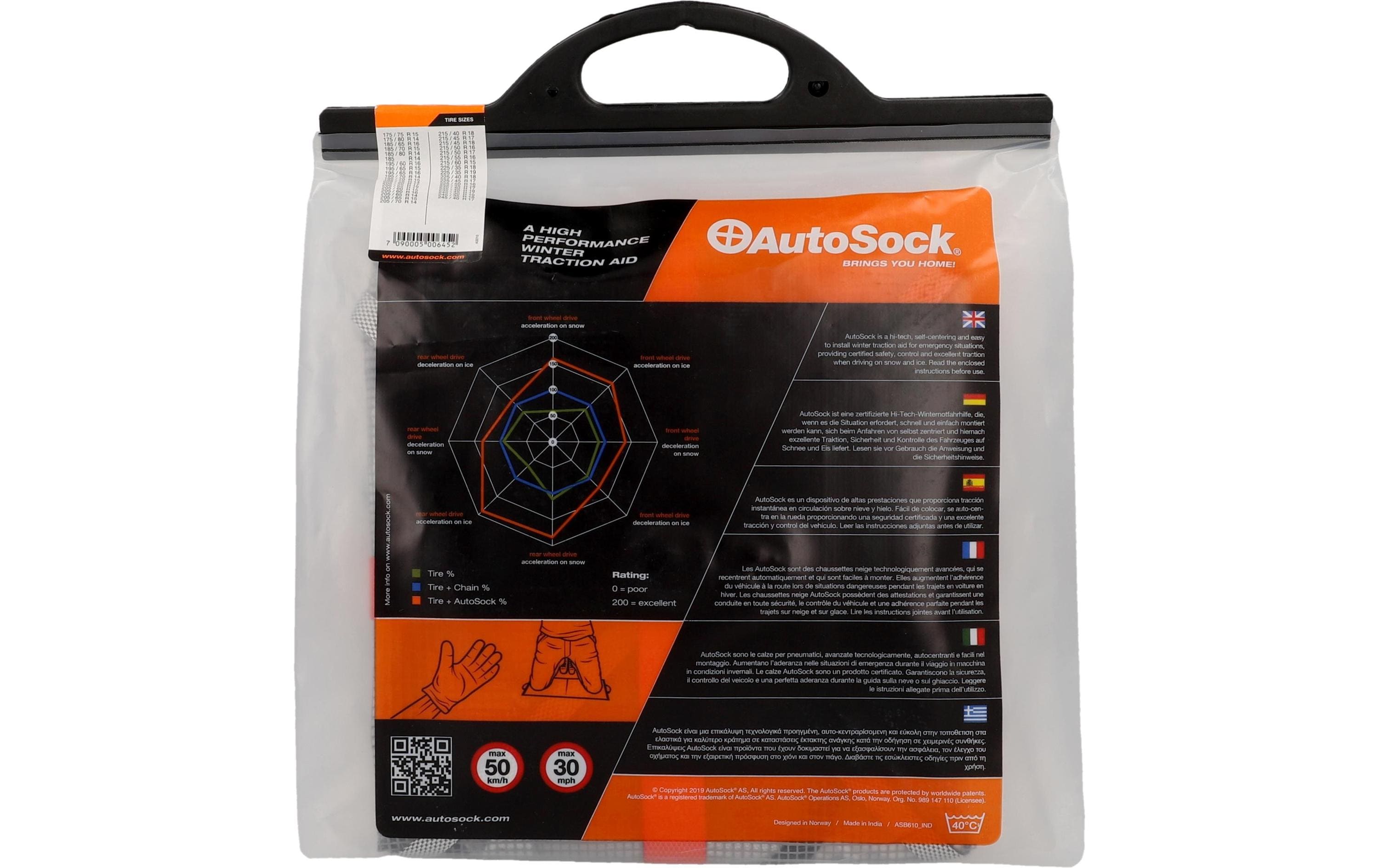 Autosock Textilschneekette GR 645, 2 Stück Autosock Textilschneekette GR 645, 2 Stück