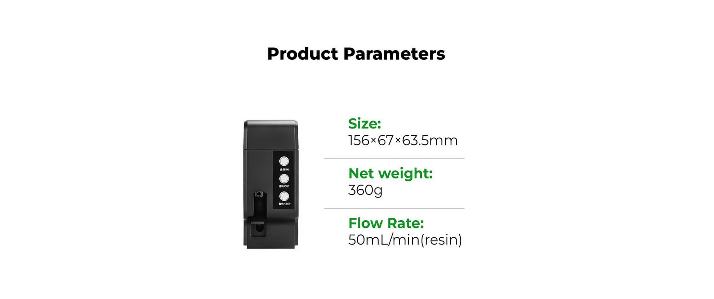 Creality Resinpumpe für Halot Mage Pro und S